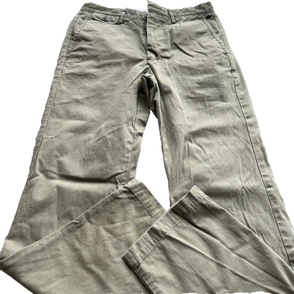 Dockers Pacific Collection Beige Men's Size 31 x 32 Field Khaki Straight Leg Zip - Picture 1 of 13